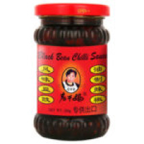LAOGANMA Preserved BLACK BEANS in Chilli Oil 280G x 24